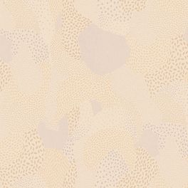 Рельефные обои "Drops" из коллекции Bon Voyage, бренд Milassa, с абстрактным рисунком персикового цвета, обои для детской